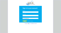 Desktop Screenshot of iitcr.coursewebs.com